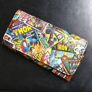 Marvel Comics women's wallet Iron Man X-Men Thor